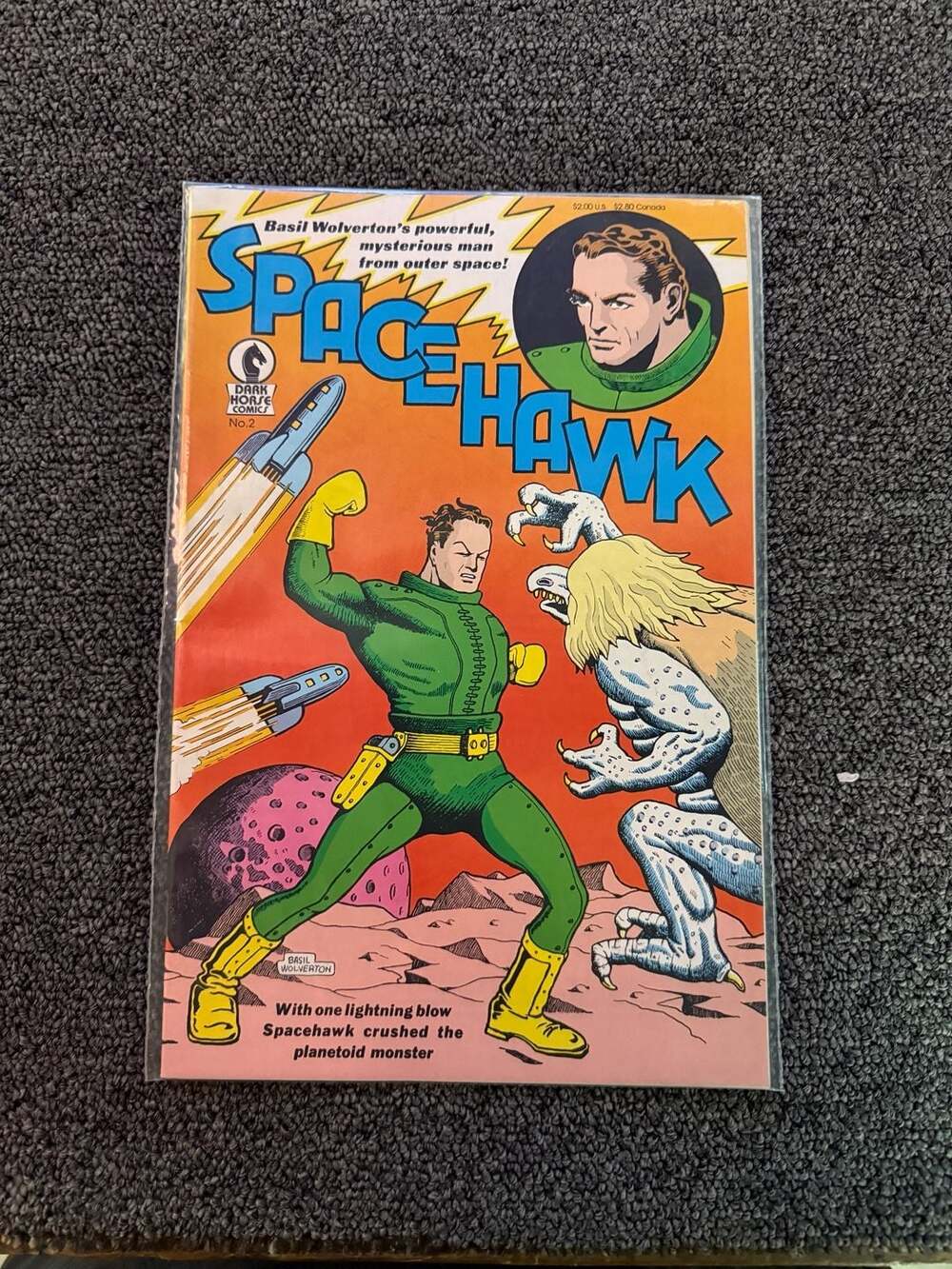 Dark Horse Comics Space Hawk No. 2 Basil Wolverton